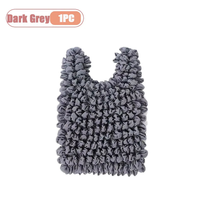 Magic Expandable Shopping Bag Large Capacity Pleated Tote Reusable Foldable Handbag Portable for Grocery Travel Picnic Oasis Select Dark Grey-1PC
