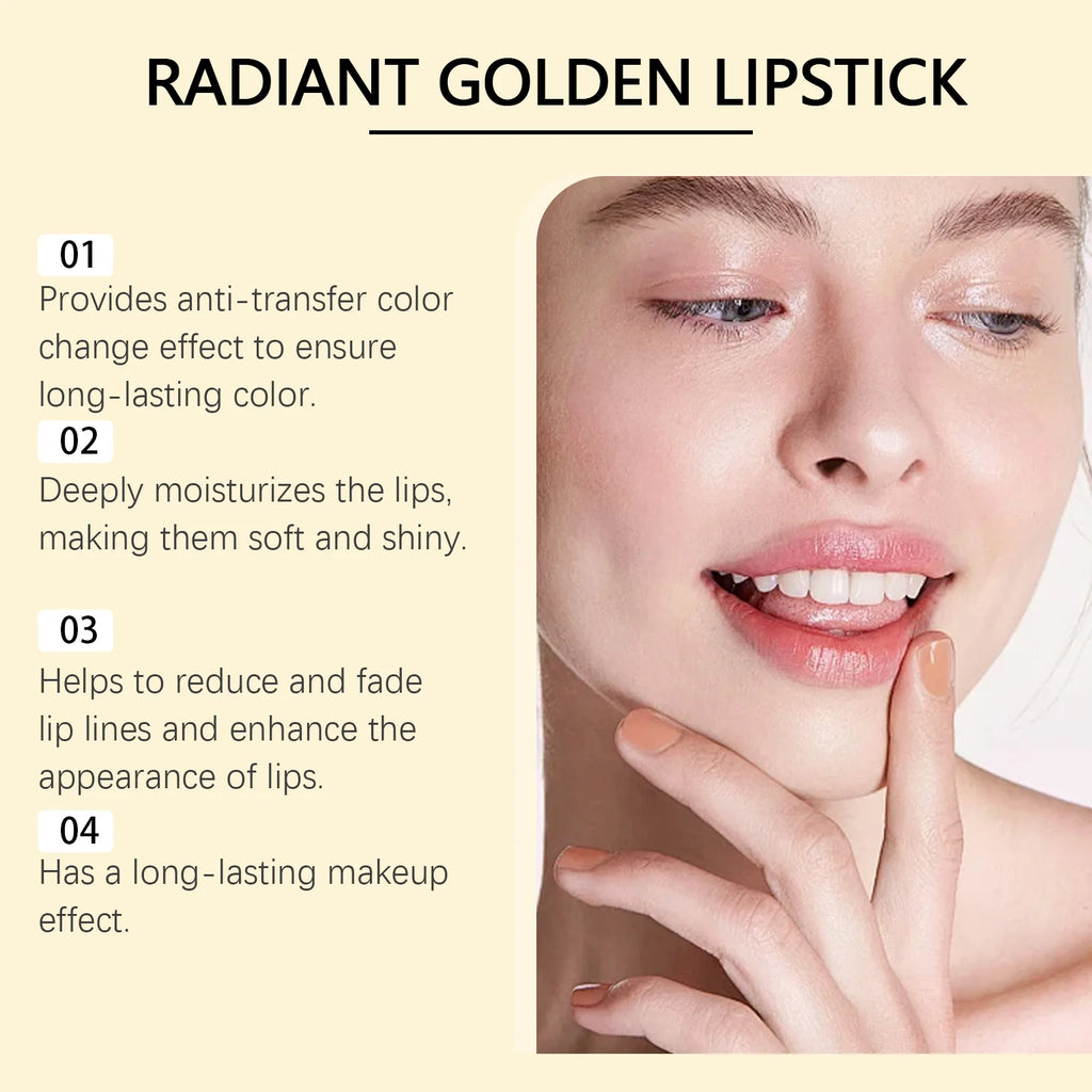 Gold Foil Moisturizing Lip Balm – Anti-Crack & Long-Lasting Moisturizing Lip Balm Oasis Select