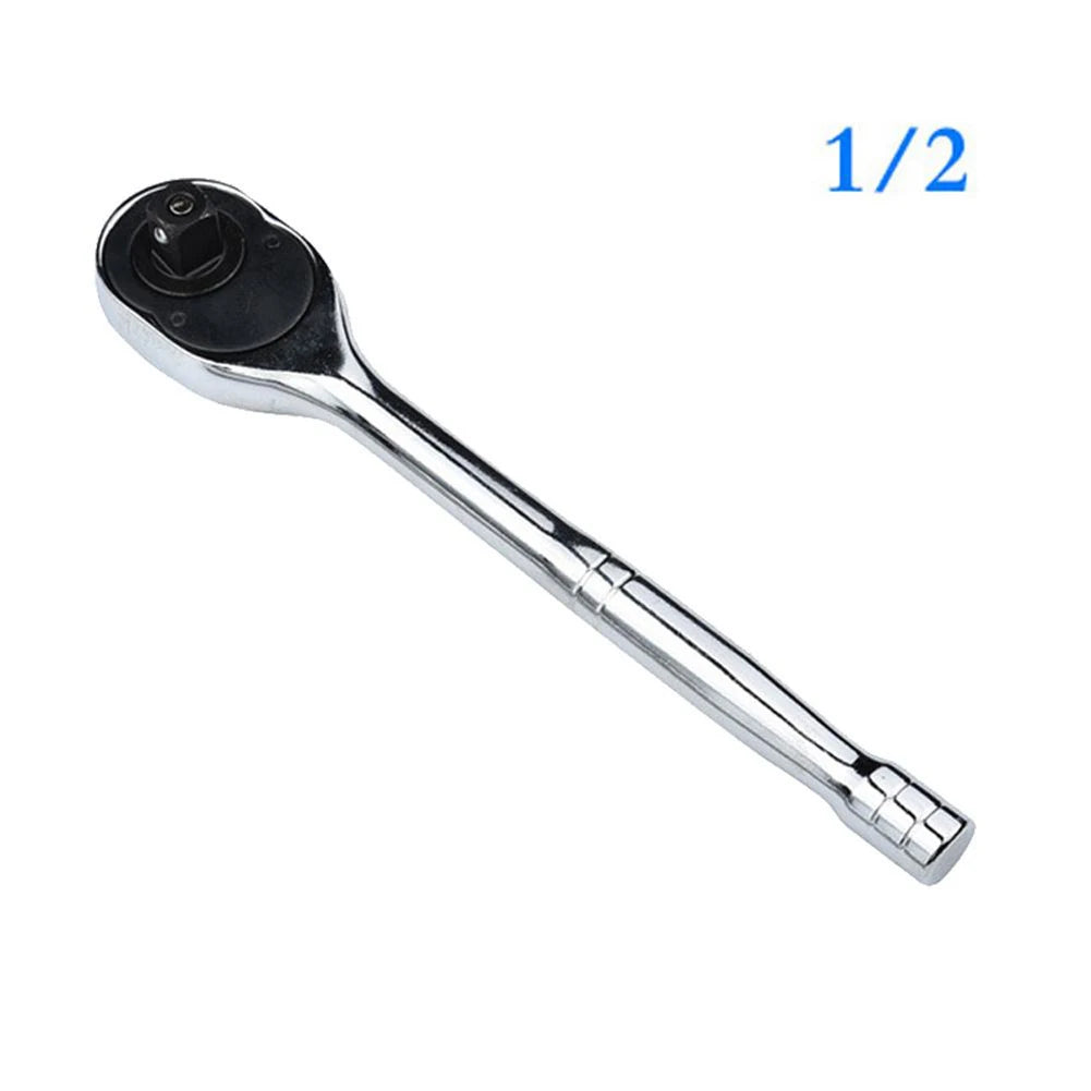 Drive Ratchet Set 1/4 3/8 1/2 High Torque Ratchet Wrench Socket Quick-release Reversible High Quanlity Hand Tool Oasis Select 1 To 2