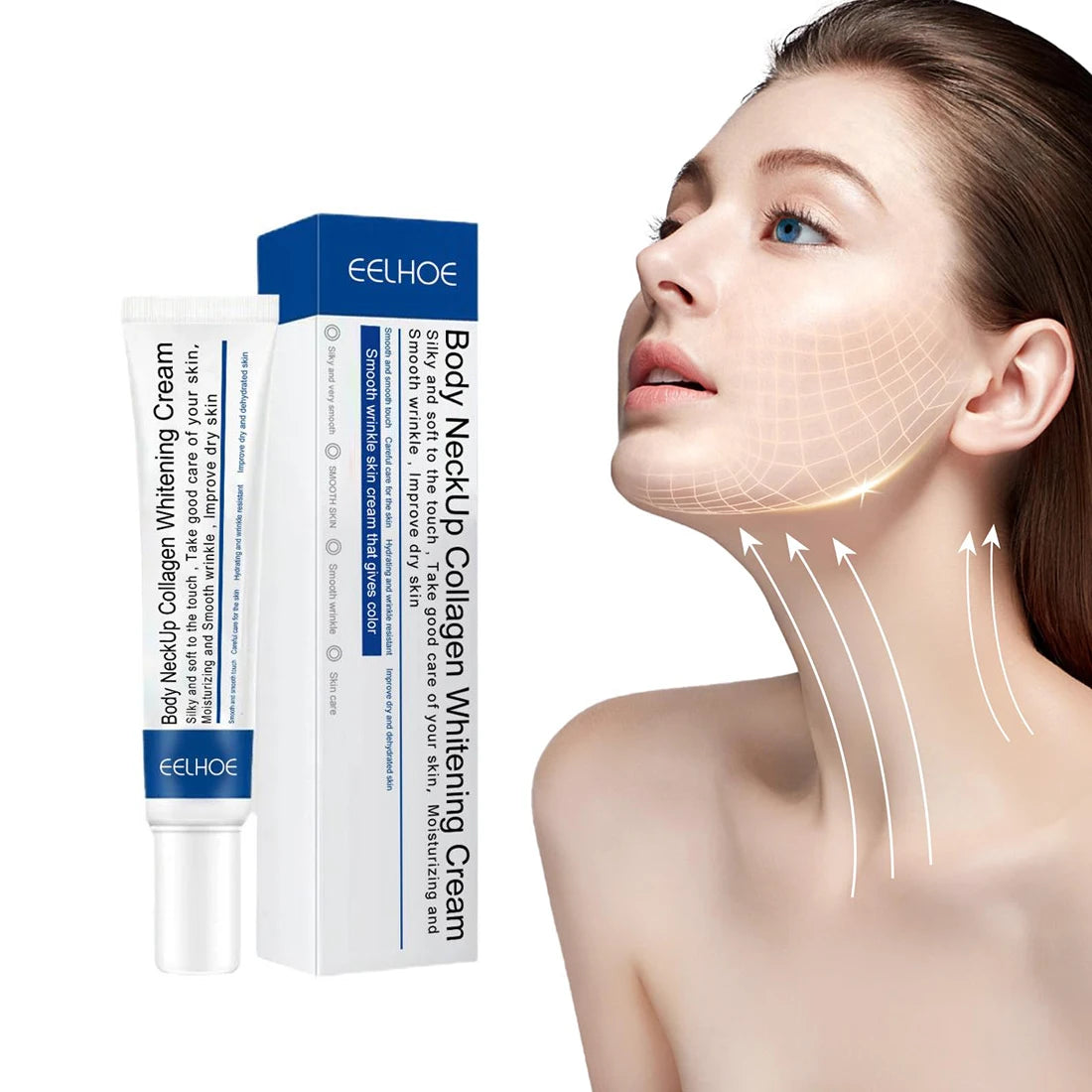 1/2PCS Collagen Neck Cream Neck Treatment Nourishing For Wrinkles Moisturizing Tightening Lifting For Neck Rejuvenation Skincare Oasis Select