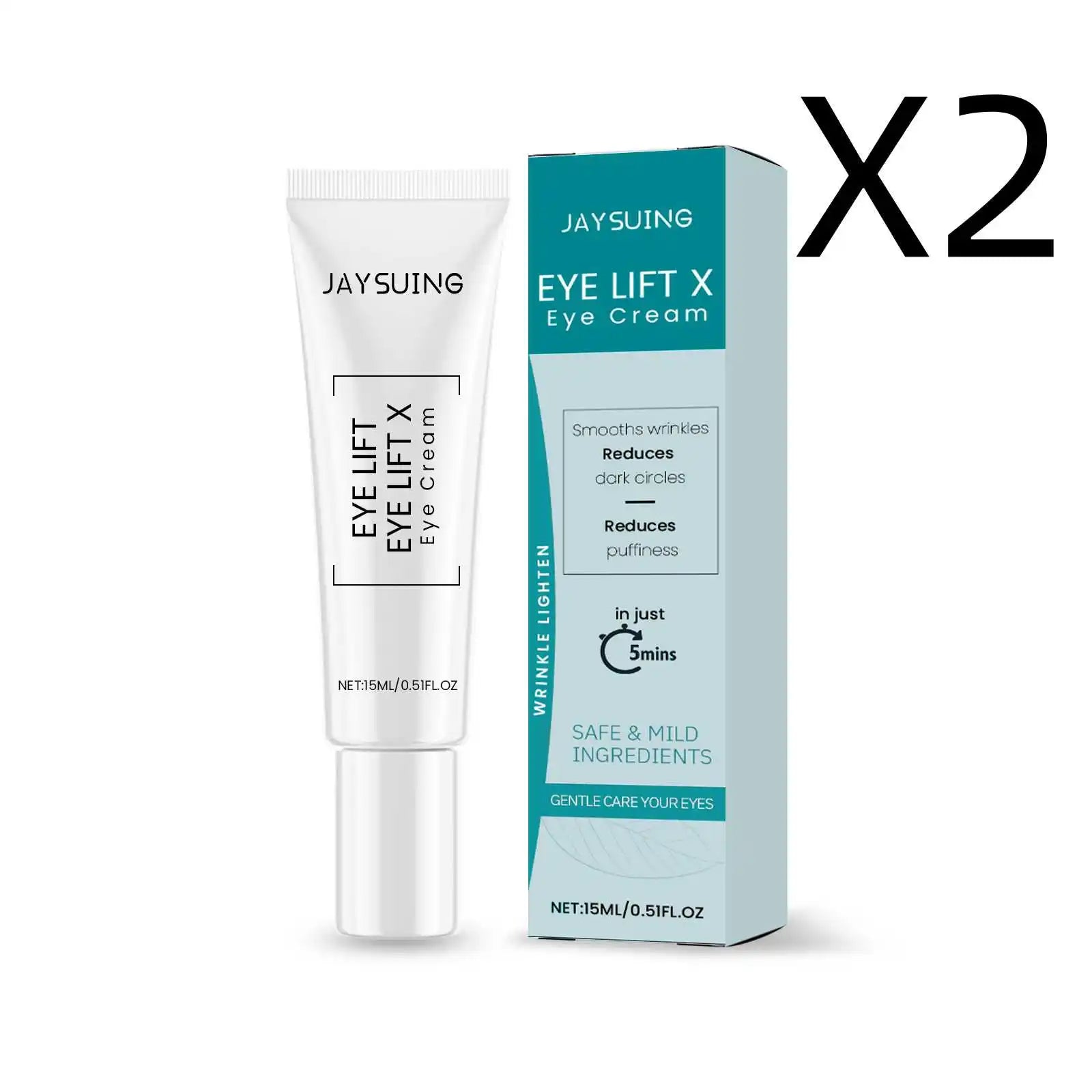 Tightening Care Eye Cream Reduce Fine Lines Remove Dark Circles Under Eyes Brighten Enhance Elasticity Moisturizing Eye Lotion Oasis Select 2X15ml