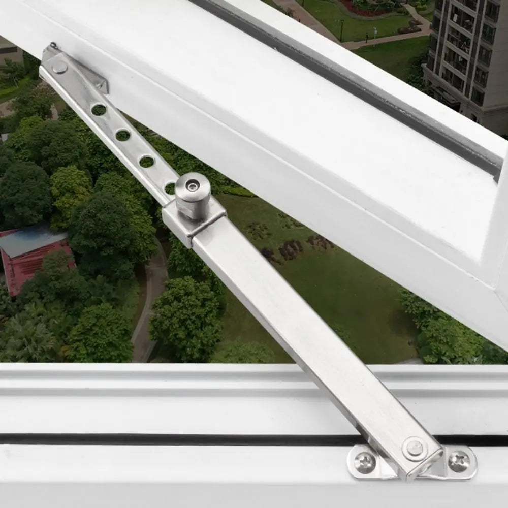 Stainless Steel Windproof Window Limiter & Child Safety Lock