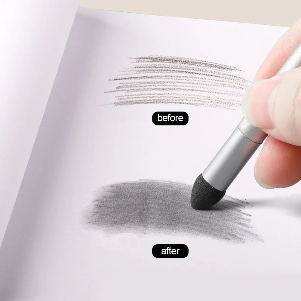 Sketch Smudge Blending Pen Brush Set – 3 Sizes for Artists