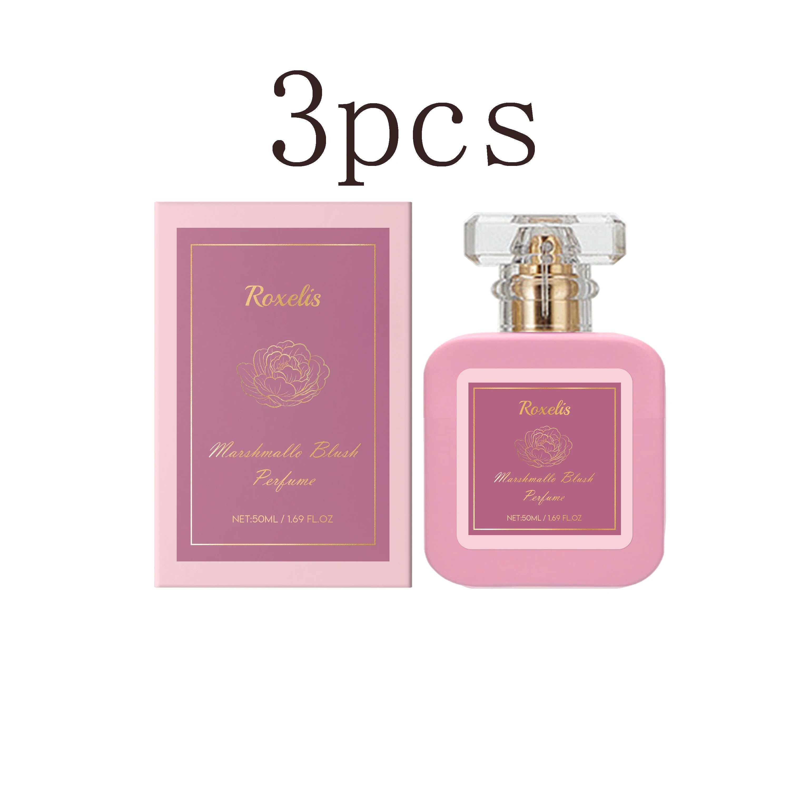 Strawberry Candy Perfume – Sweet Fruity Long-Lasting Scent 50ml Women's Perfume Spray Oasis Select 3pcs