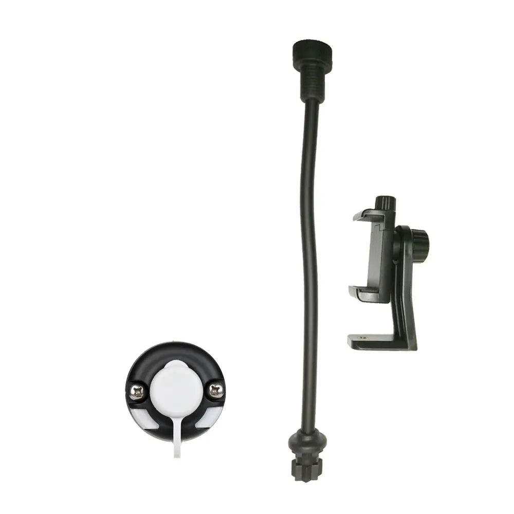 Kayak Canoe Phone Mount Base Cellphone Holders with Flexible Long Arm Dinghy Marine Boat Photograph Camera Bracket Accessory Oasis Select with base