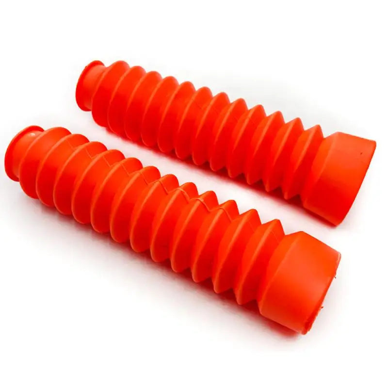 Motorcycle Front Shock Absorber Natural Rubber Dust Cover Universal Motorcycle CG125 Front Shock Absorber Dust Cover Oasis Select Orange