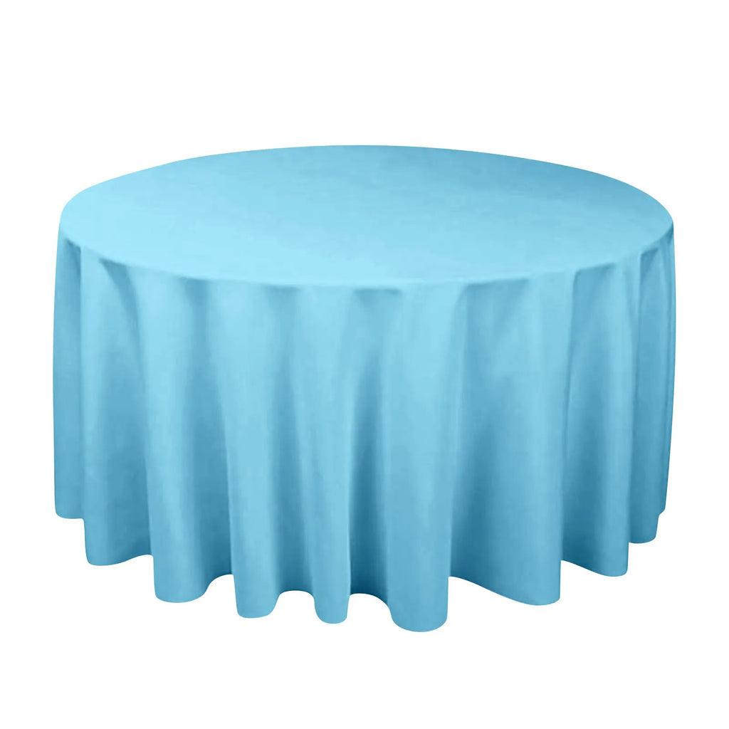 Round Satin Tablecloth – Waterproof Wedding & Banquet Cover Round Satin Tablecloth Oasis Select 140cm D