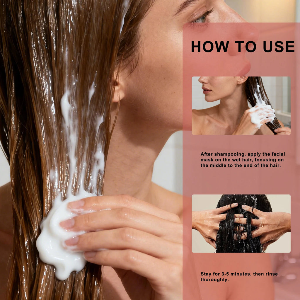 Keratin Peptide Leave-In Hair Mask – Repair Bleached Hair Leave-In Hair Mask Oasis Select