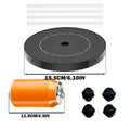 2.8W Outdoor Solar Fountain with 4 Nozzles and 4 Crash Bars, Solar Water Fountain Pump Suitable For DIY Garden Pond Bird Bath Oasis Select 2.8W