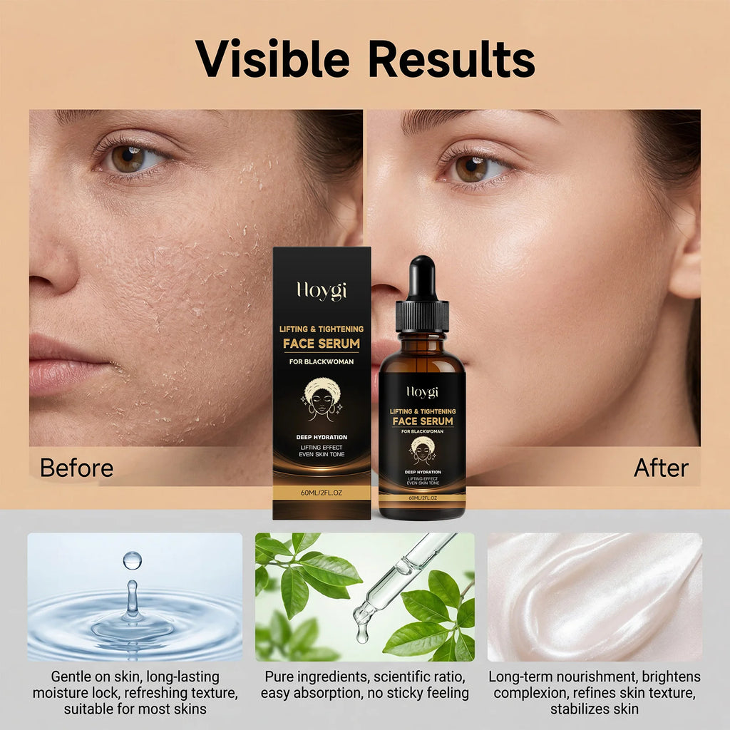 Lifting Tightening Face Serum Brightening Niacinamide & Hyaluronic Acid Collagen Hydrating Serum Daily Firming Skincare Moistur Oasis Select