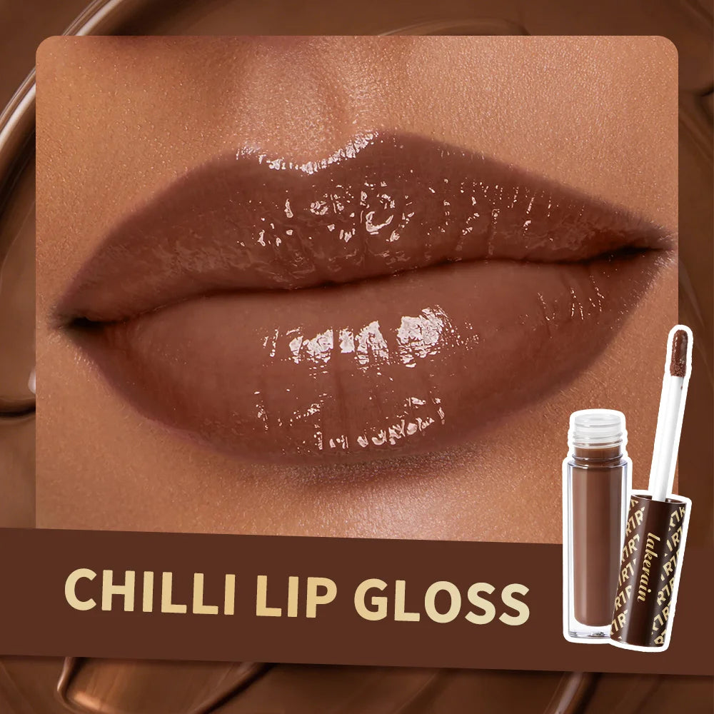 Chocolate Chilli Lip Gloss – Plumping Mirror Finish Gloss Lip Plumper Gloss Oasis Select