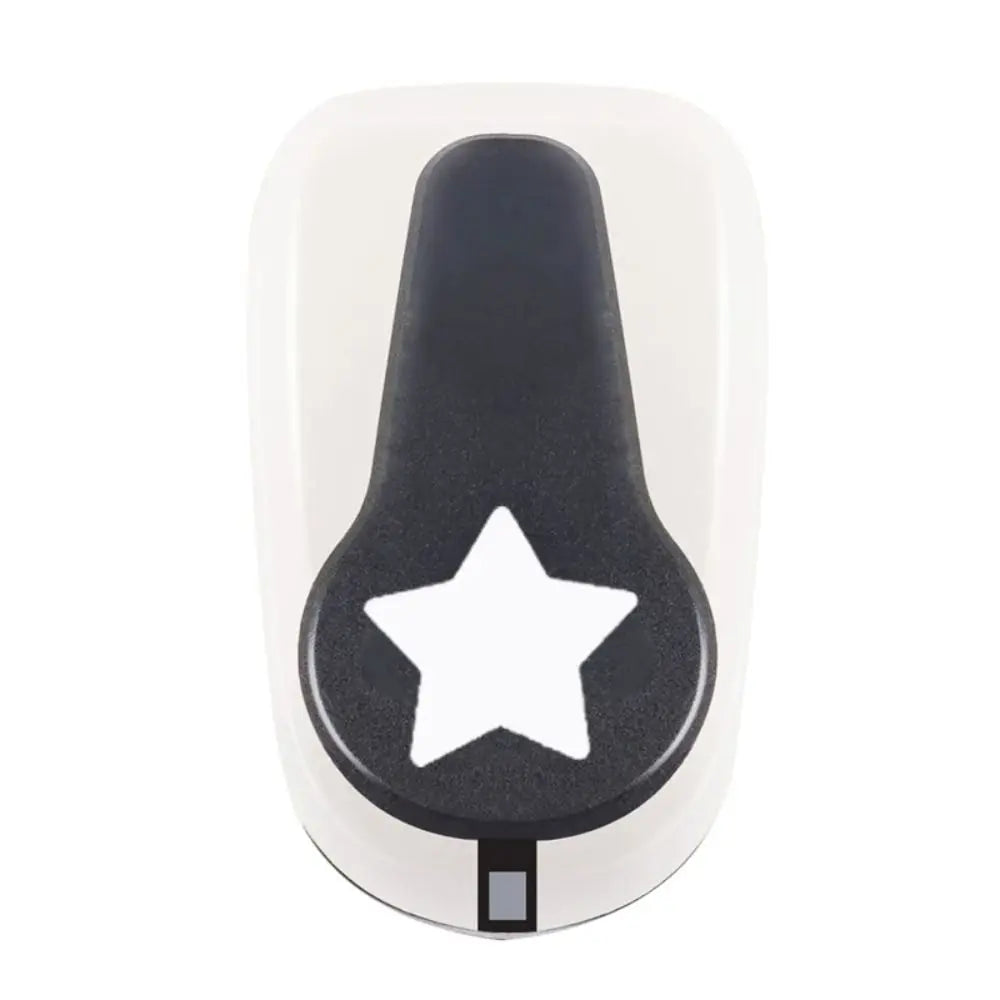 Five-pointed Star Hole Butterfly Hole Heart Hole Puncher Craft Paper Punch Non-slip Grip for Card Making School DIY Art Craft Oasis Select