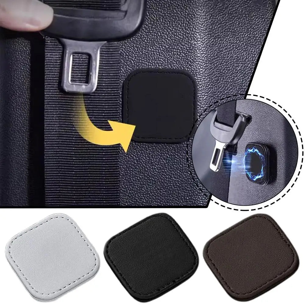 Magnetic Seat Belt Clip Holder – Aluminum Alloy Fixing Stopper