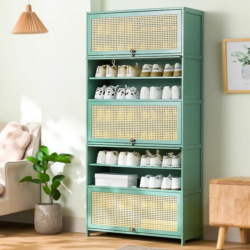 Shoe rack large-capacity economical simple household door shoe cabinet dormitory dormitory good-looking dust-proof Oasis Select