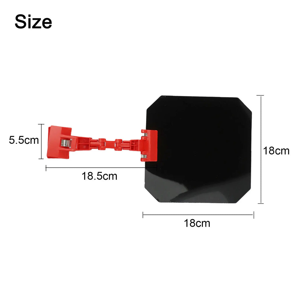Rotatable Welding Shield Mask Welding Light Shield Plate For Welding Tasks Welding Protection Cover For Welding Torch Oasis Select