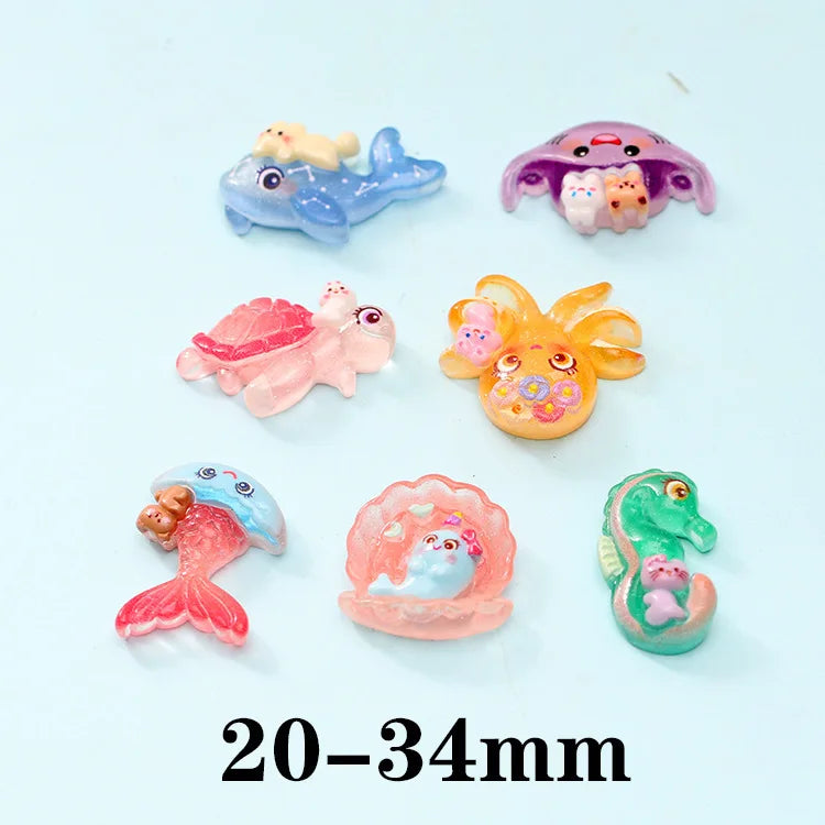 Glow-in-the-dark Kung Fu Chicken Simulation Resin Yellow Cartoon