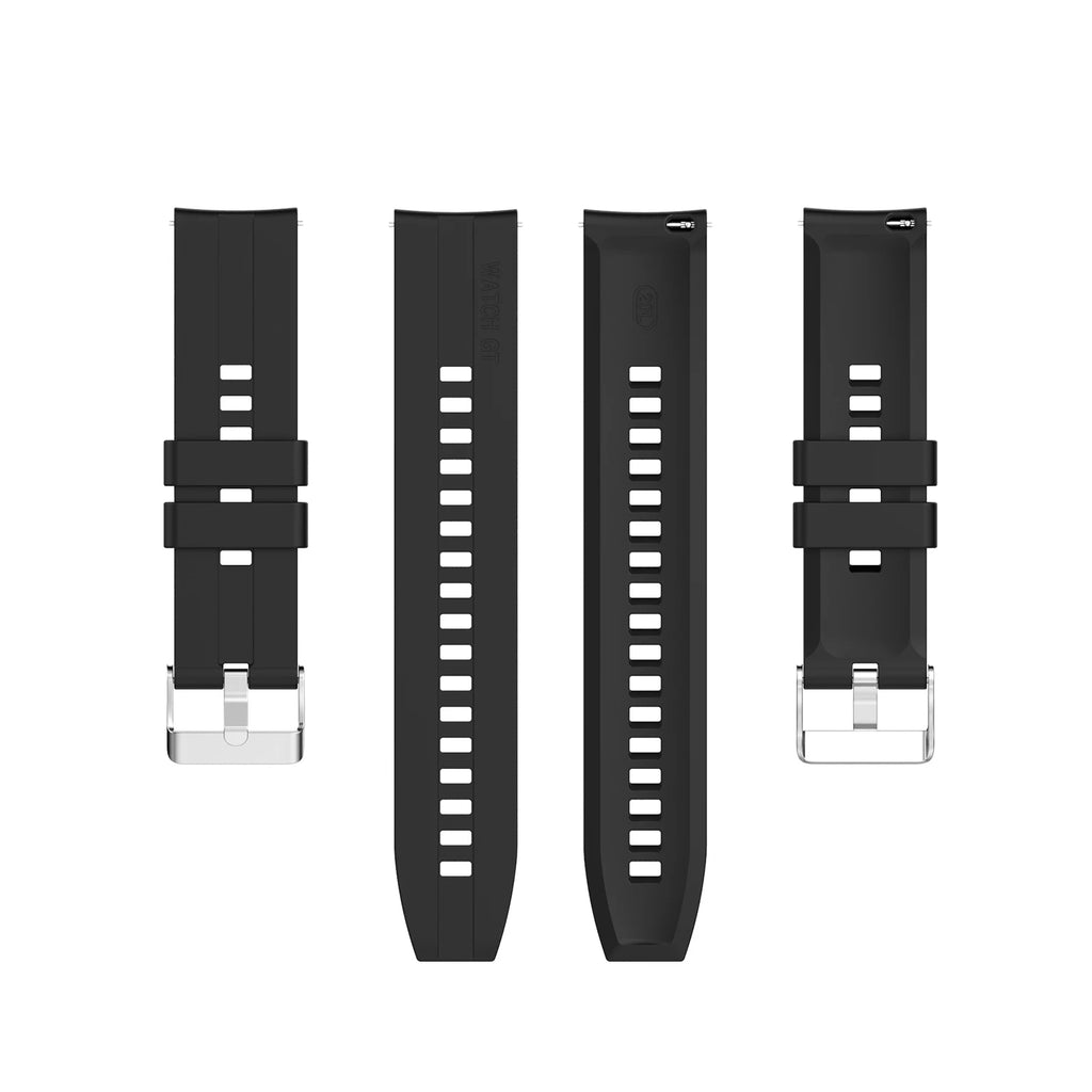 22mm Silicone Watch Band – Huawei GT2 Pro, GT3 & More Silicone Watch Band Oasis Select