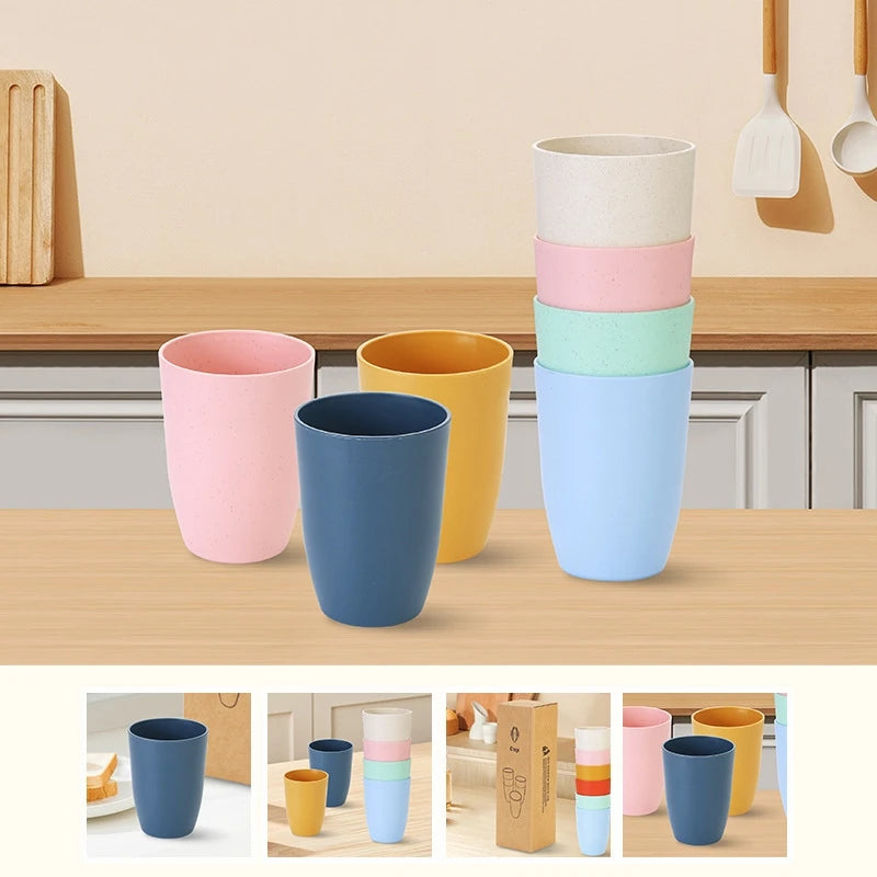 8pcs Unbreakable PP Cups, Reusable Drinkware for Holiday Parties, Weddings, Cocktails, Beach Bars, Christmas Halloween Party Oasis Select