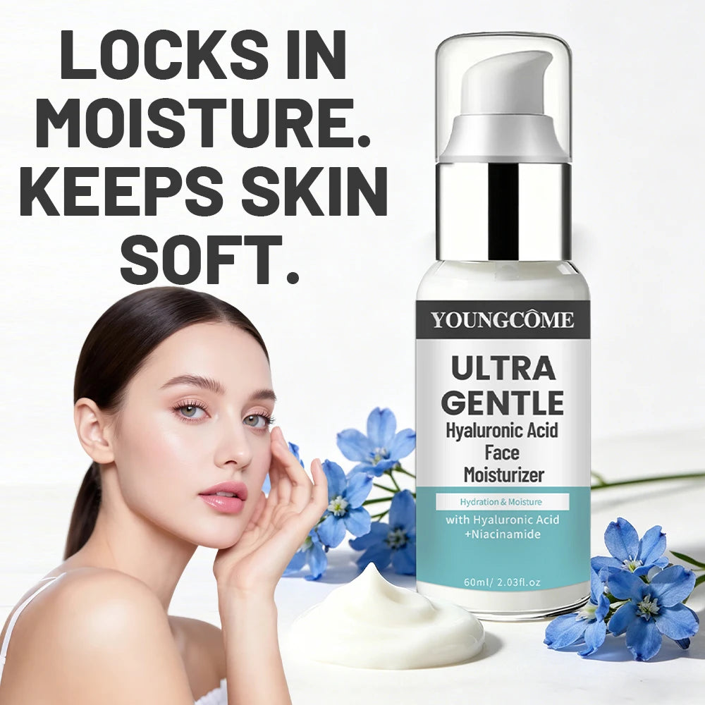 YOUNGCOME Hyaluronic Acid & Niacinamide Face Moisturizer 60ml