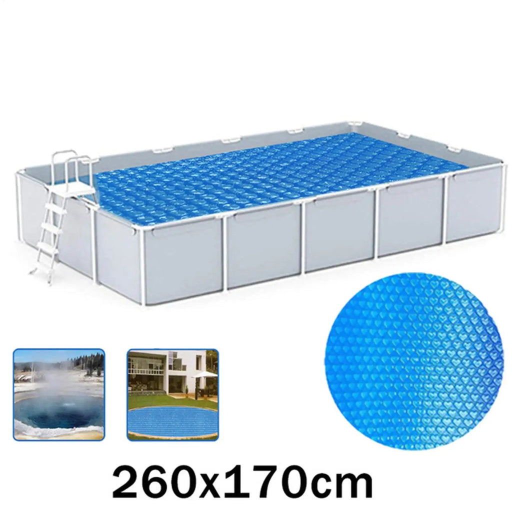 1pc Swimming Pool Cover Protector Swimming Pools Cover Heat Insulation Dustproof For Home Yard Garden Summer Backyard Outdoor Oasis Select