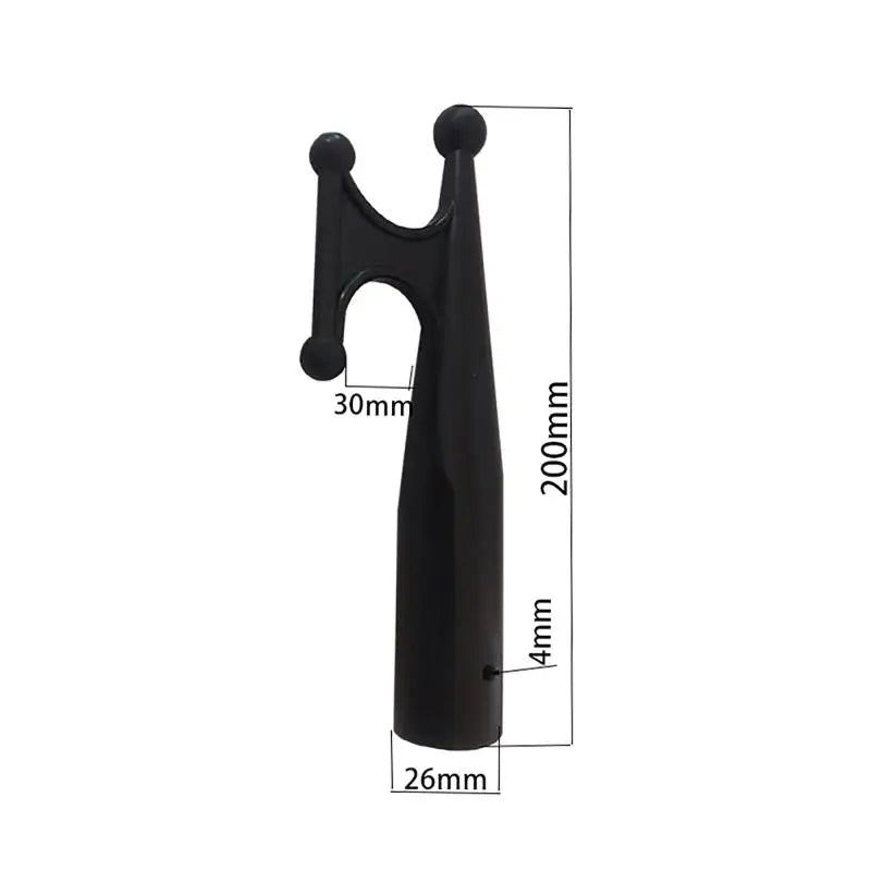 Nylon Boat Hook Yacht Hook, Liferaft Hook Marine Hardware Accessories for Boats Yachts Oasis Select black
