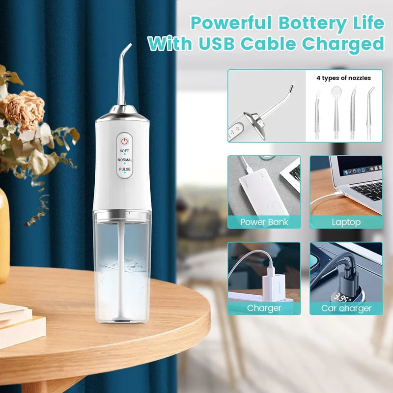 Oral Irrigator Dental Water Jet Flosser Appliance Pick Floss Dentistry Mouth Washing Machine Teeth Whitening Cleaning Tools Oasis Select