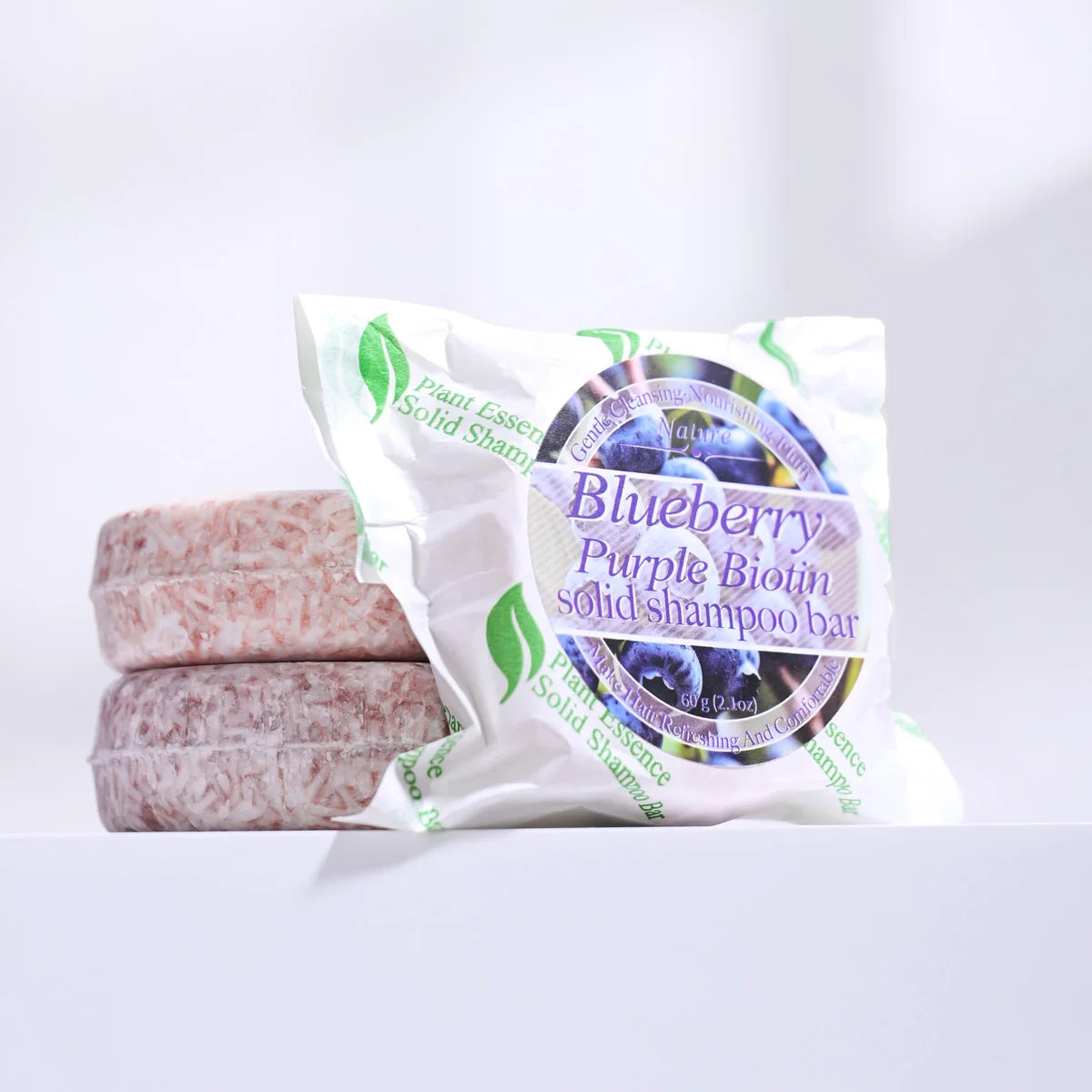 Blueberry & Shea Butter Shampoo Bar – Oil Control & Deep Cleanse