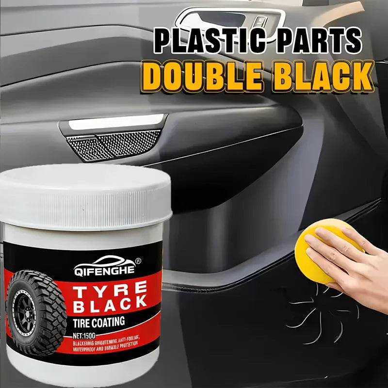 Tire Black Coating Paste – Shine, Protect & Anti-Fade Tire Shine Paste Oasis Select