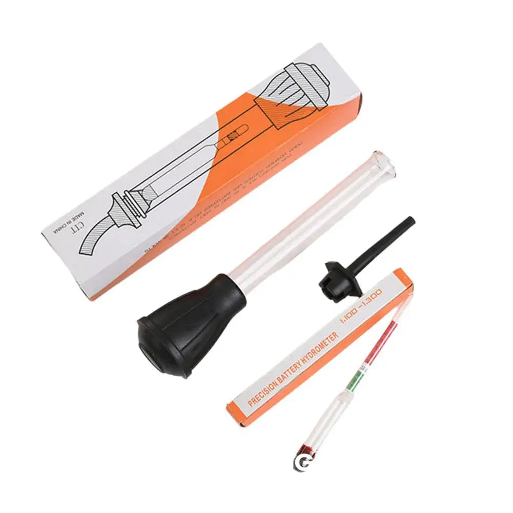 Battery Hydrometer 1.10-1.30 Battery Electric Density Meter Electric Gravidness Suction Acid Tester Electrolyte Lead Flooded Oasis Select Blue