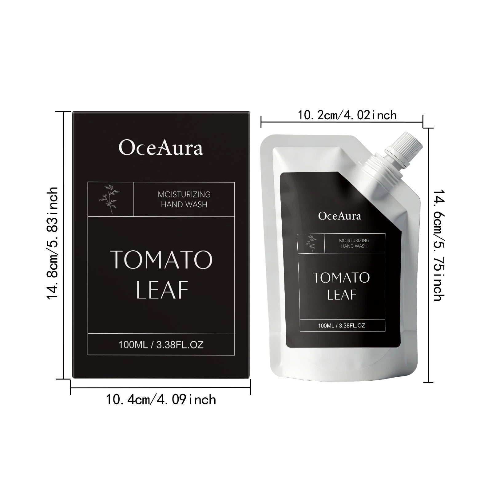 Moisturizing Hand Wash with Tomato Extract Gentle Daily Hand Soap for Clean Soft Hands Hydrating Hand Cleanser for Home Kitchen Oasis Select
