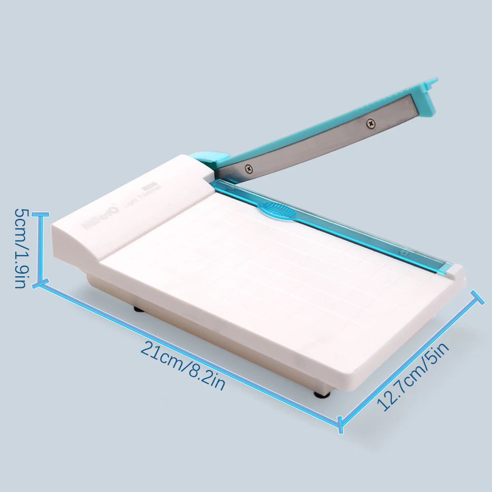 Portable Guillotine Paper Trimmer | 160mm Non-Slip Cutter