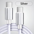 60W USB-C to USB-C Nylon Braided Fast Charging Cable 1m 3m USB-C Charging Cable Oasis Select Type-c to Type-c 1m