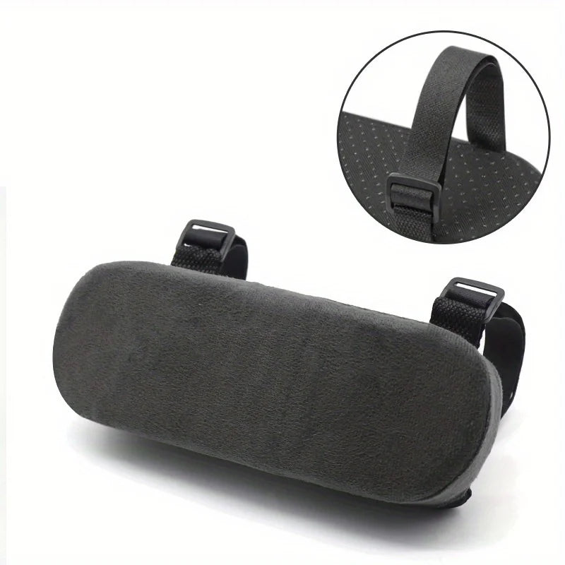 1pc Memory Foam Armrest Pads, Universal Elbow Support Cushion for Office Chair, Arm Pressure Relief Covers for Desk Chairs Home Oasis Select