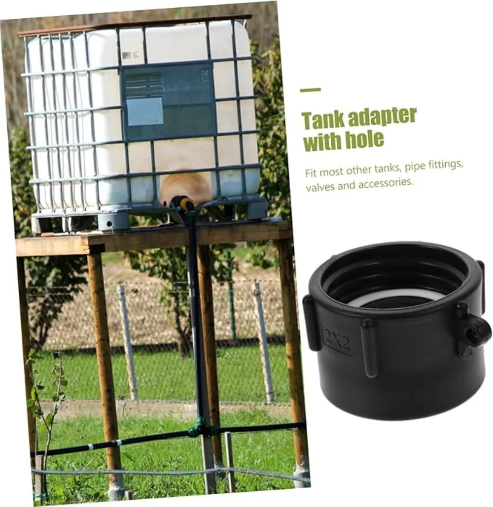 IBC Tank Adapter S60 x 1" 1.5 2" 63/75/80/100mm Thread Connector Ton Barrel Connect 1000 Liter IBC Tank Fitting Oasis Select