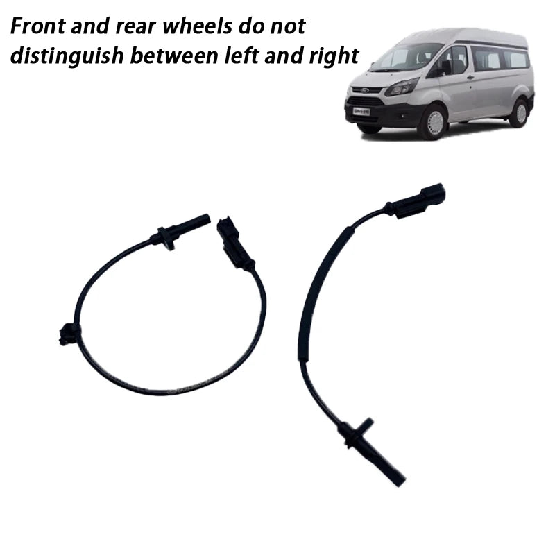 Front Left/Right ABS Wheel Speed Sensor, Black, BK21-2B372-AC Replacement for Ford Tourneo Custom Oasis Select