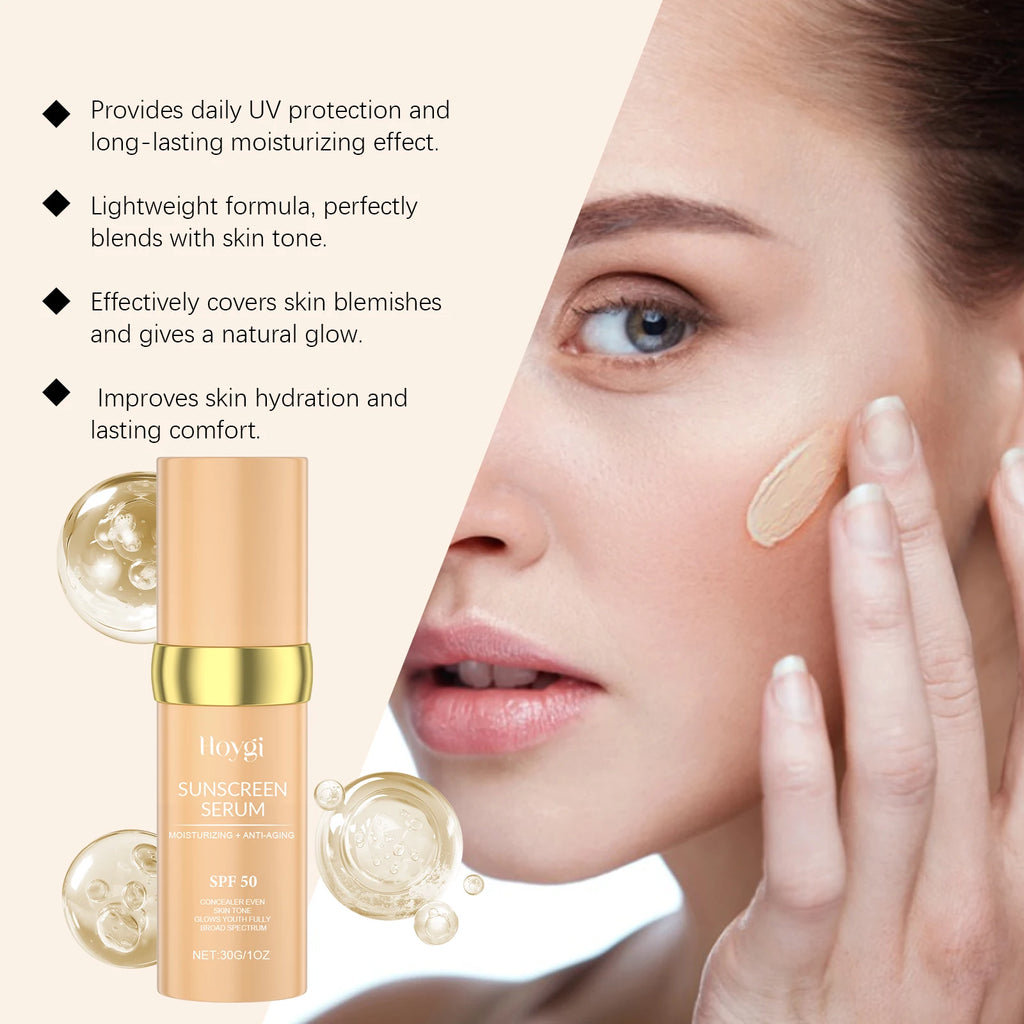 Hydrating Protective Concealer Cream SPF30 Nourishing & Brightening Lightweight Lasting Natural Coverage for All Skin Types Oasis Select