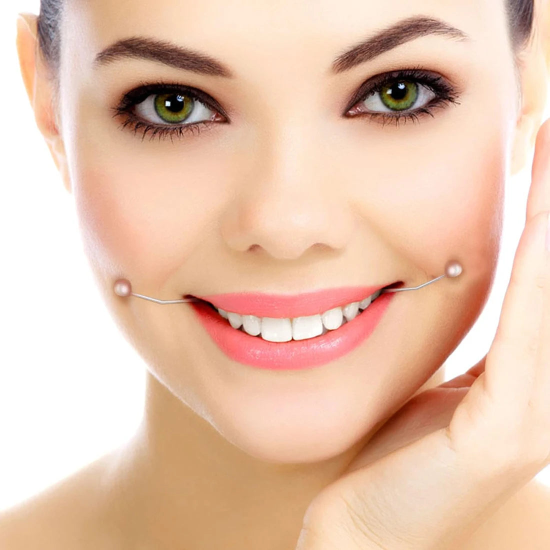 1 Pair Dimple Makers for Cheeks, Dimple Maker Balls for Face, Improve Your Smile,Easy to Wear, Dimple Trainer for Natural Dimple Oasis Select