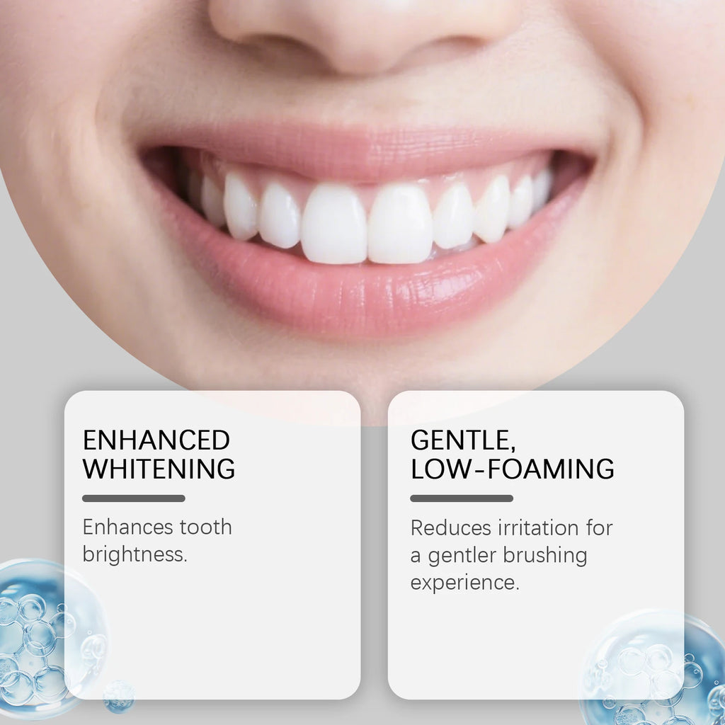 Purple toothpaste, daily cleaning for yellow teeth, stains, tartar & bad breath, fresh breath oral care toothpaste. Oasis Select