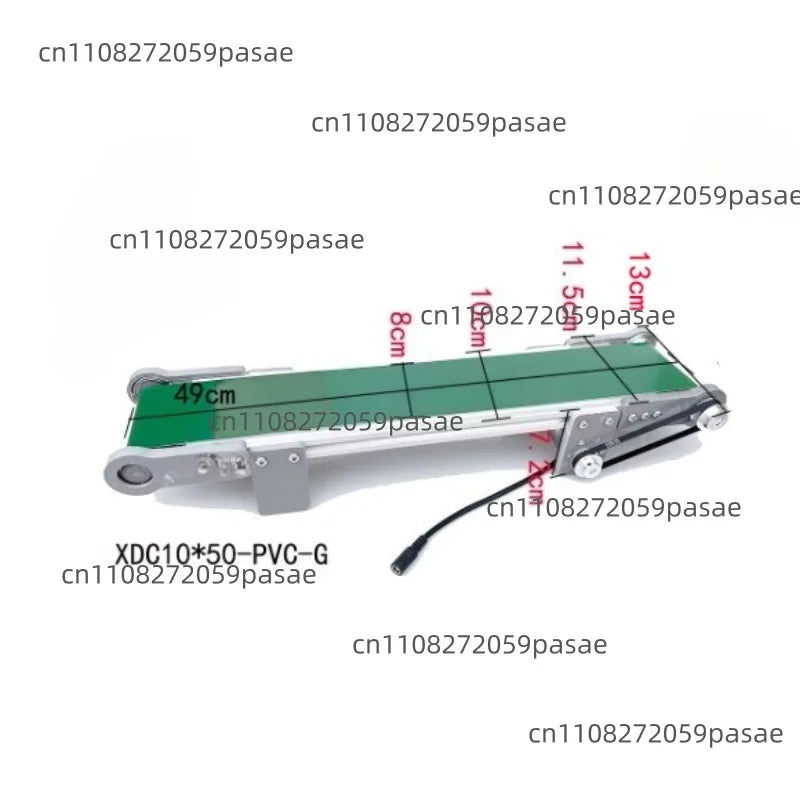 Electric Desktop Conveyor Belt Model – Speed Adjustable PP Plastic