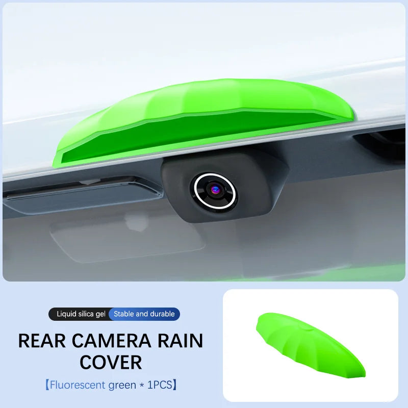 Silicone Car Rear Camera Rain Cover – Universal Weatherproof