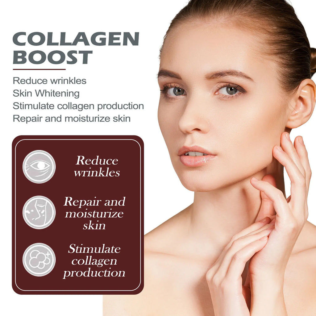 Wrinkle Removal Whitening Serum Pores Shrink Firming Essence Fade Dark Spot Improve Fine Lines Brighten Nourish Anti Aging Serum Oasis Select