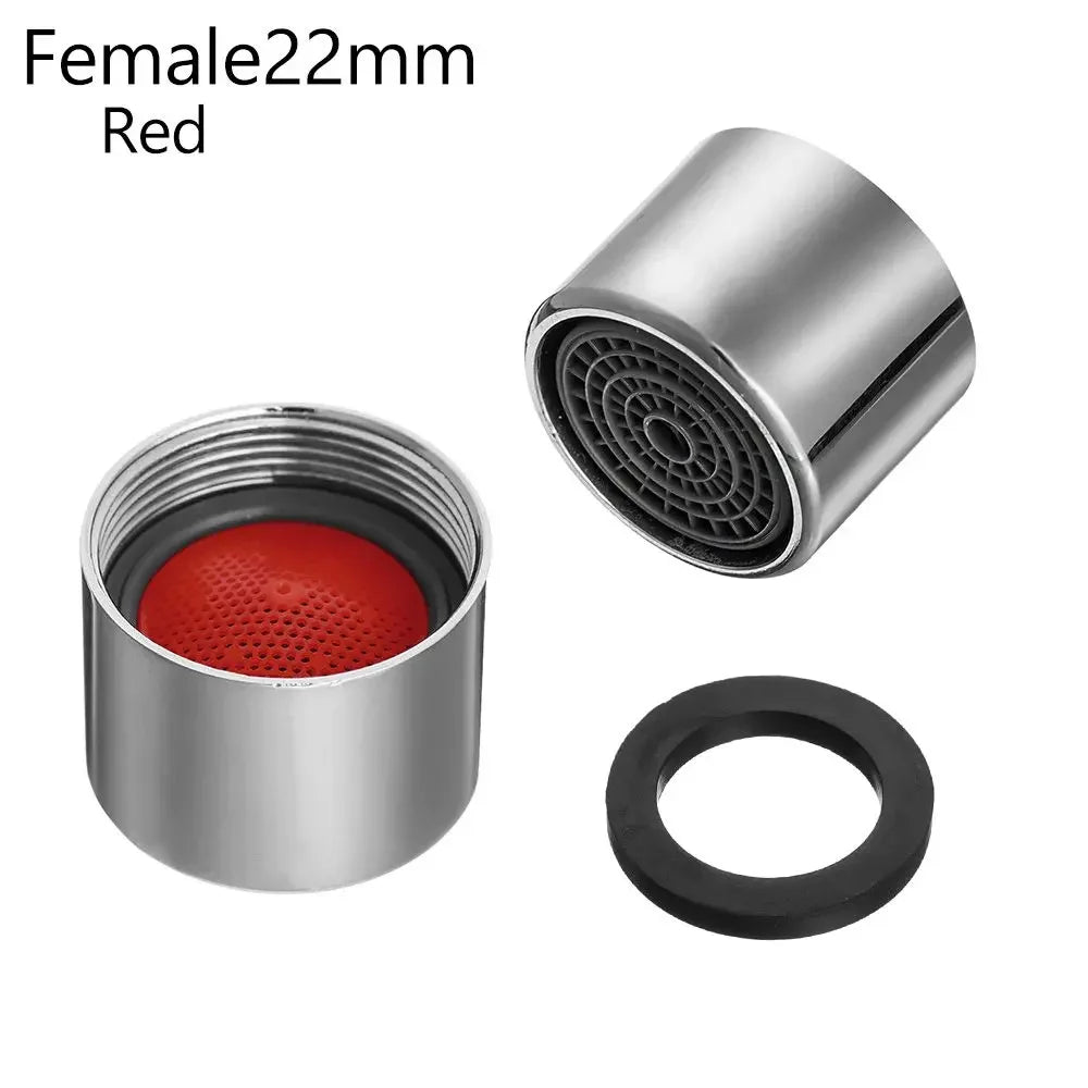 Faucet Aerator Replacement Parts Bubbler Inner Core Water Saving Adap Kitchen Bathroom Nozzle Filter Faucet Accessories Oasis Select Male 22mm red