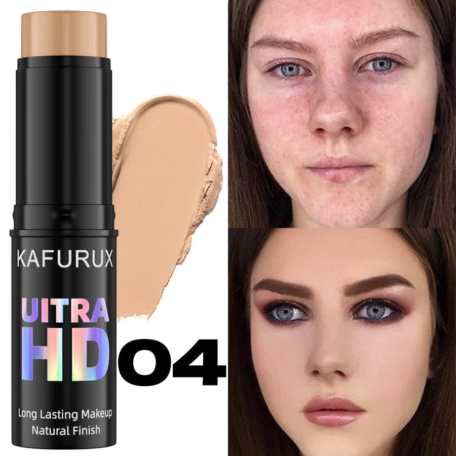 KAFURUX Full Coverage Concealer Stick – Long-Lasting, 6 Shades
