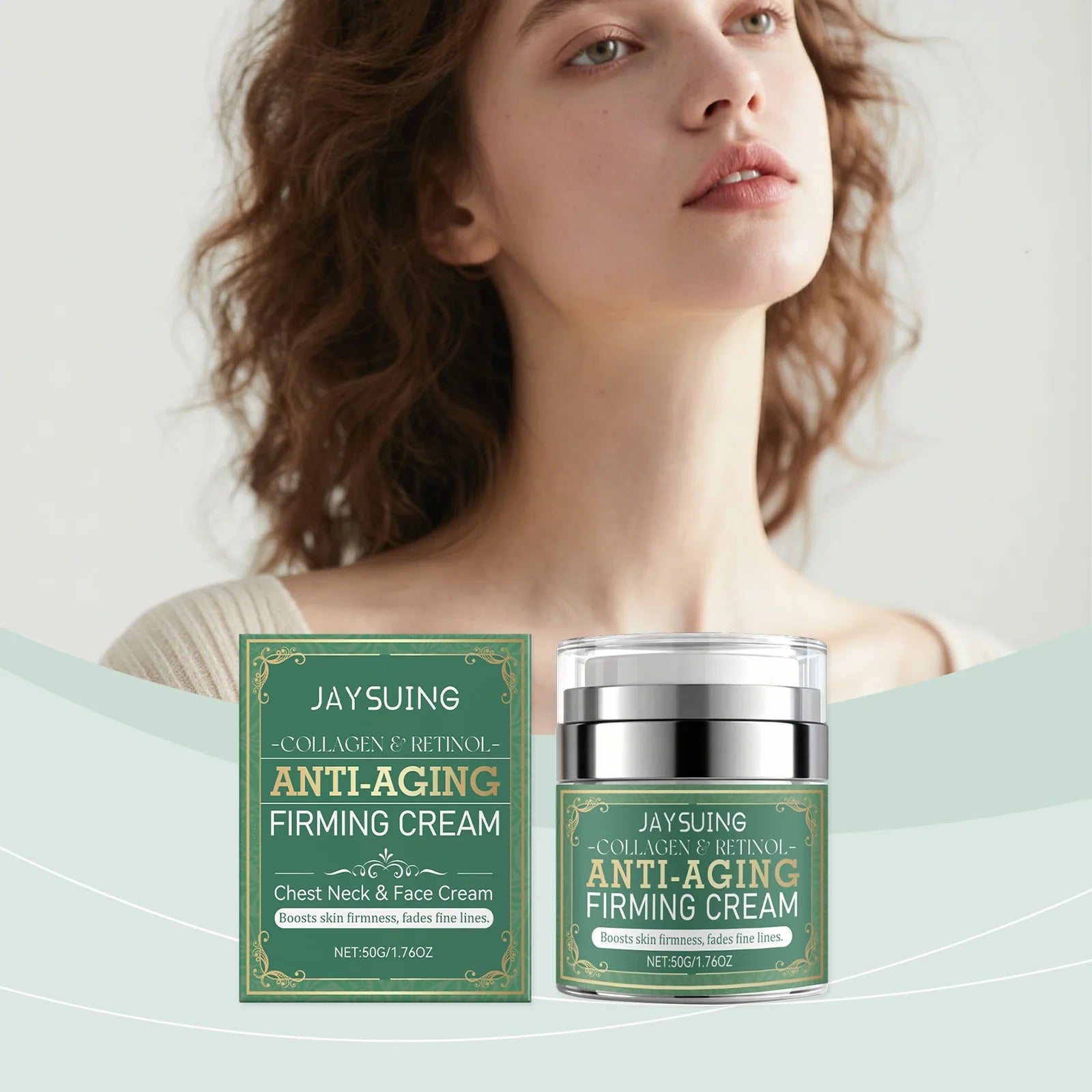 Rejuvenating Face and Neck Cream: Gently cares for the skin of the face and neck, providing moisture and hydration Oasis Select