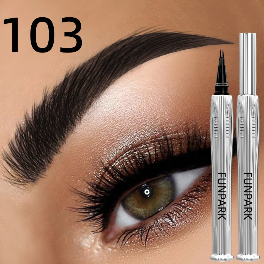 FUNPARK Microblading Eyebrow Pen – 8 Colors, Waterproof