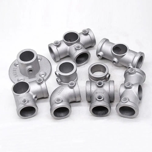 New 1\2''/3\4" Pipe Fitting Connector Aluminum Alloy Steel Fixed buckle Frame Fasteners DIY Corner Circular Pipe Connector pipes Oasis Select