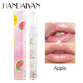 Glossy Lip Oil Moisturizer Transparent Fruit Flavor Shine Hydration Water Like Tinted Nourishing Care Gloss Oasis Select Apple