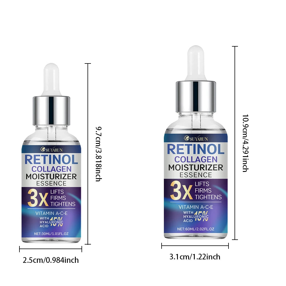 SUYARUN Retinol Collagen Face Serum – Firming & Hydrating 30ml Face Serum Oasis Select