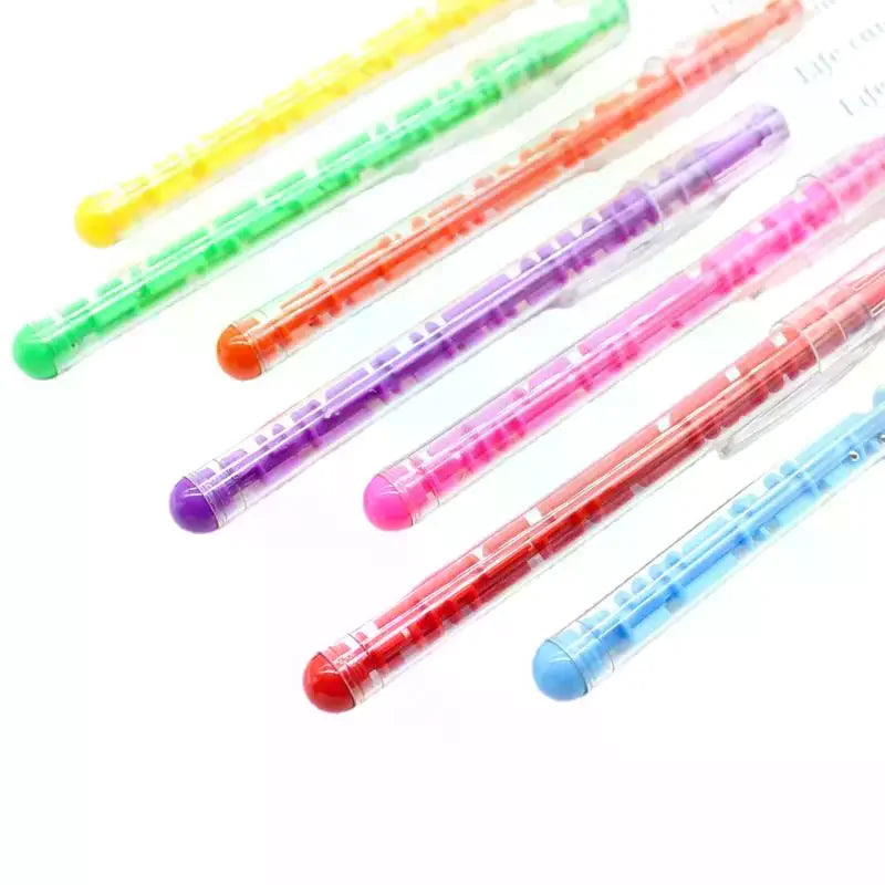 2Pcs Fun Puzzle Game Pen Maze Ballpoint Pen Creative Stationery Stress Relief Writing Tool Unique Gift Oasis Select