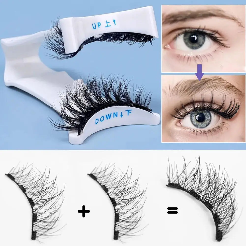 Professional Magnetic Extension Applicator False Eyelashes Tweezer Curler Clip Clamp Makeup Tools New Oasis Select